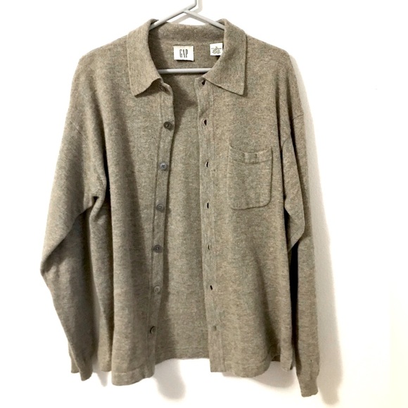 Gap Y2K Lambswool Women’s Button Down Cardigan Sweater - Picture 2 of 12